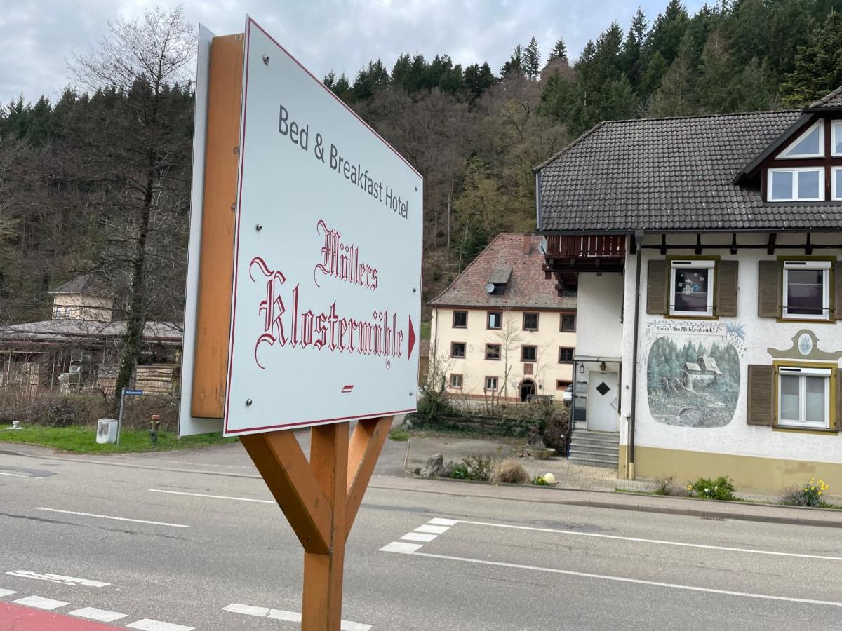 Bed & Breakfast Muellers Klostermuehle Muenstertal Luaran gambar